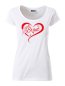 Mobile Preview: JGA T-Shirt "Herz mit Braut"