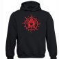 Mobile Preview: Taucher Hoody "Tribal Sun Turtle"