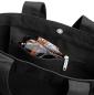 Mobile Preview: Einkaufstasche in schwarz oder grau - Motiv: Sitz - Platz - Bleib Vers. II
