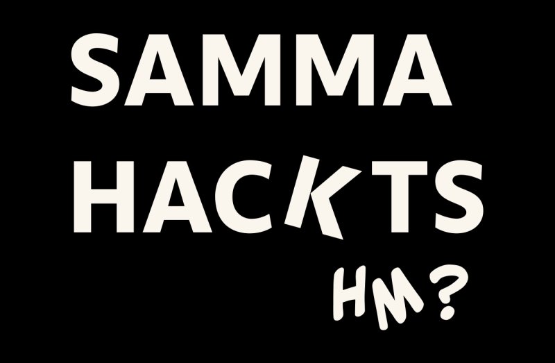 FUN-Shirt - SAMMA HACKTS hm?