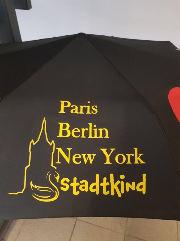 Taschenschirm - Paris Berlin New York - Stadtkind