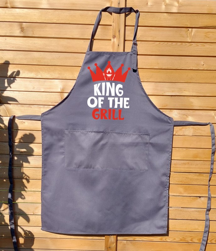 Grillschürze "King of the grill"