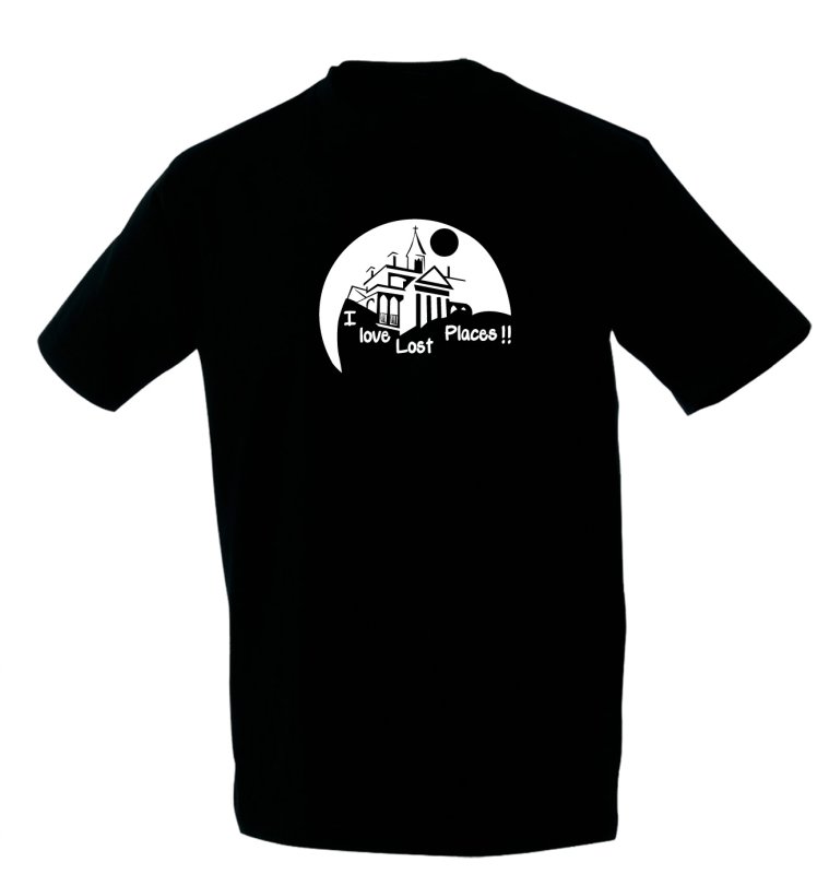 Geocaching T-Shirt  - I love Lost Places