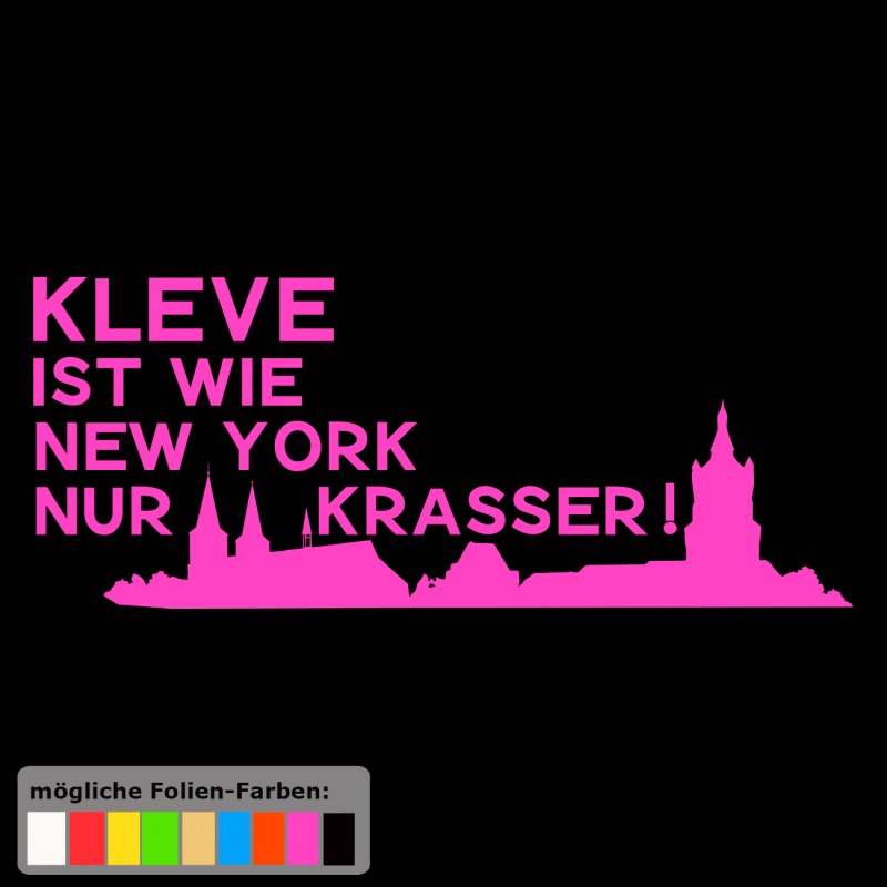 T-Shirt "Kleve-New York"