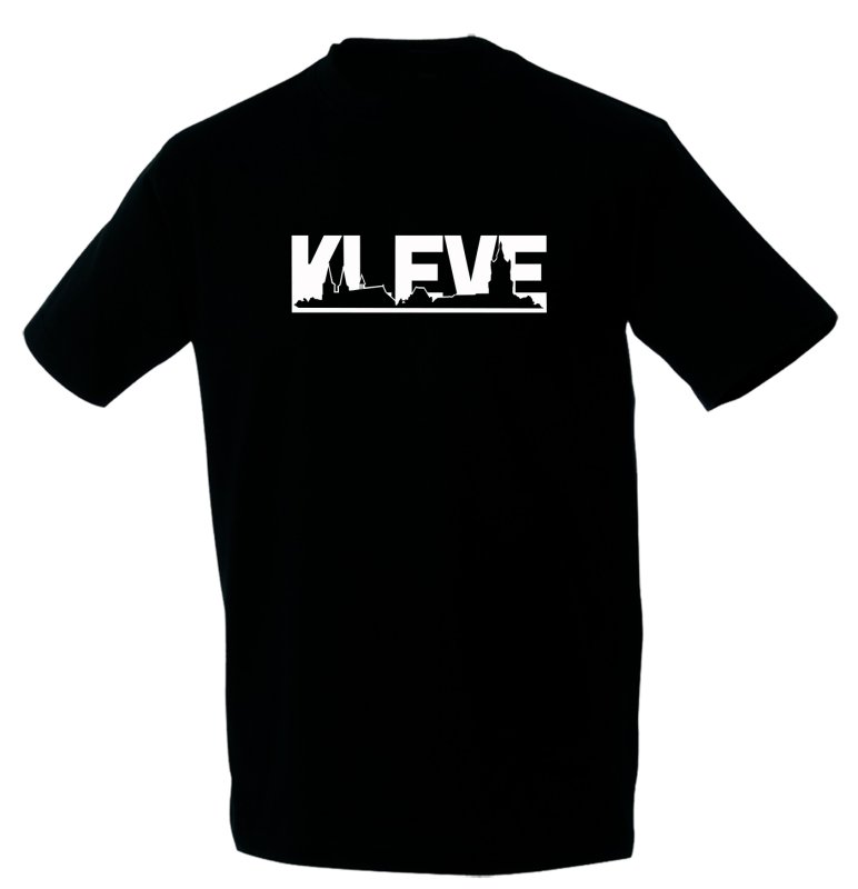T-Shirt KLEVE mit Silhuette