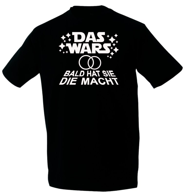 Bräutigam - Shirt - DAS WARS