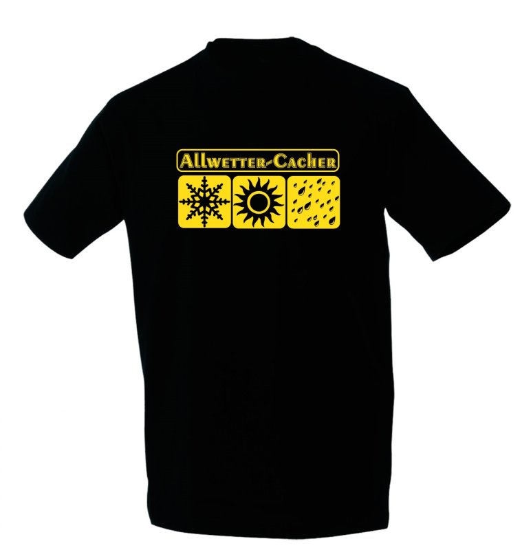 Geocaching T-Shirt - Allwetter-Cacher