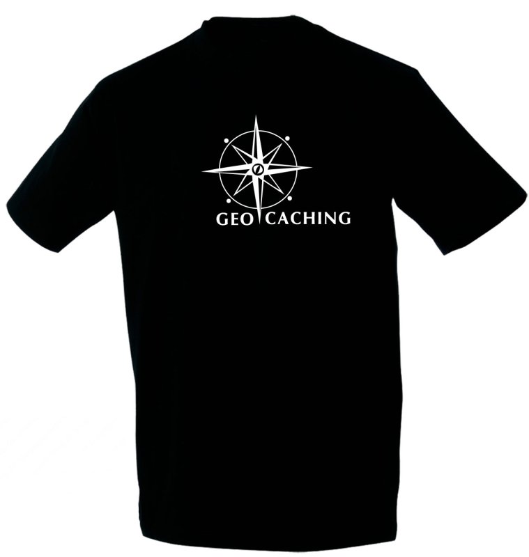 Geocaching T-Shirt  - Kompass