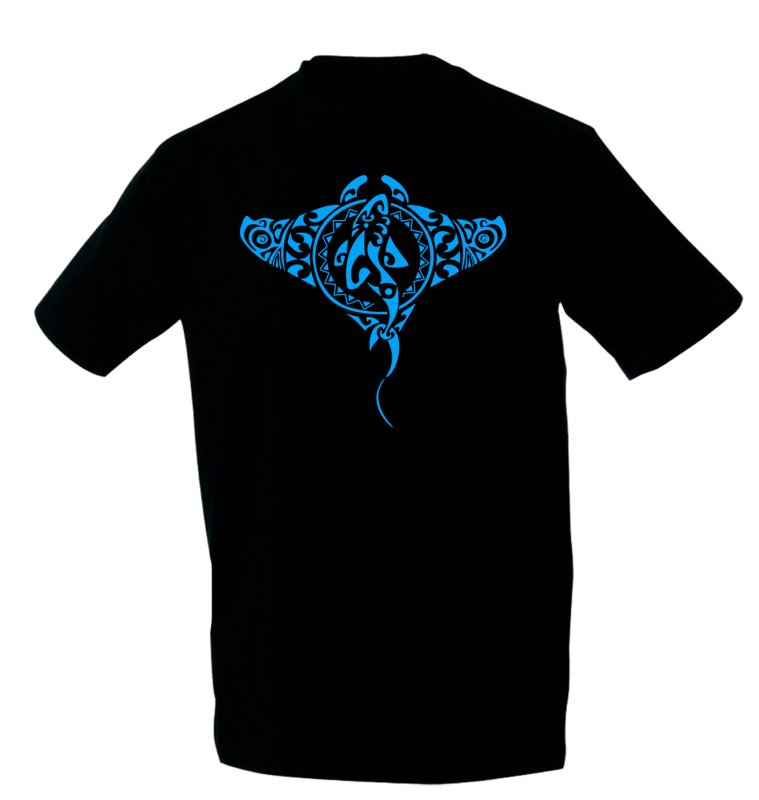 Taucher T-Shirt "Manta Shark"