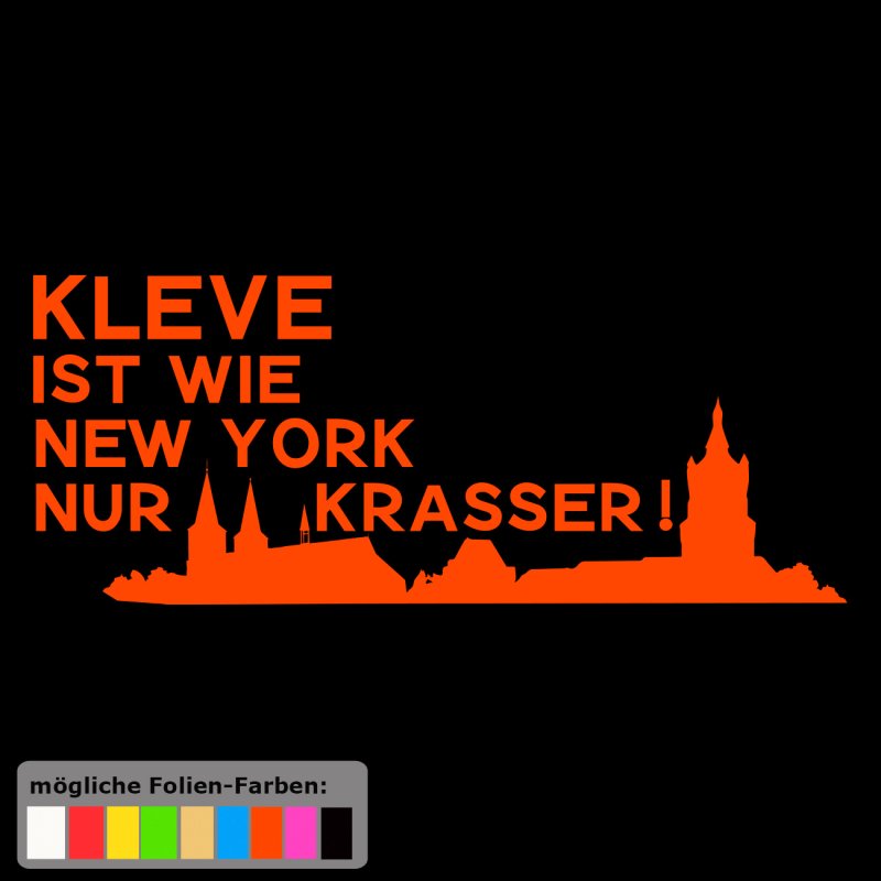 T-Shirt "Kleve-New York"